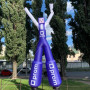 Inflatable waving man 6 m air dancer with blower for outdoor advertising