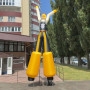 Inflatable air dancer 6m advertising waving man with blower for outdoor use