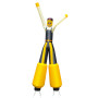 Inflatable air dancer 6m advertising waving man with blower for outdoor use