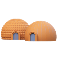 Inflatable planetariums