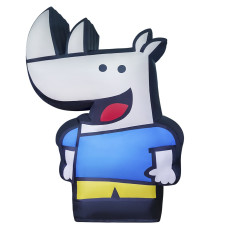 Inflatable rhino